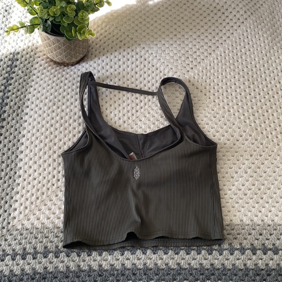 Free People Movement Tank with built in bra - Picture 2 of 5